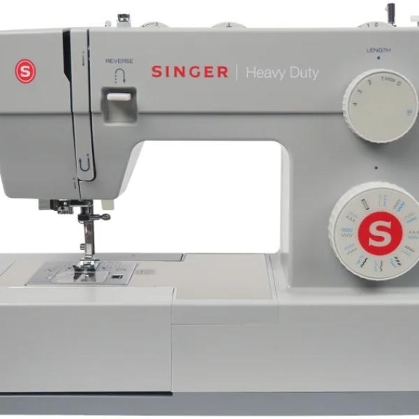 Máquina de Costura Automática Heavy Duty 4423 (Cinzento) - SINGER