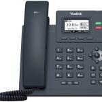 Telefone Yealink SIP - T31P 2 contas com PoE Sem transformador