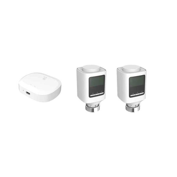 Sistema Inteligente para Radiadores R7075 Kit 2x Válvulas mais Zigbee — Recondicionado