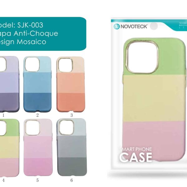 SJK-003 Capa Desgin Mosaico Almofadado