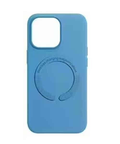 Capa para Smartphones com MagSafe - SJK-008 Compatível com Acessórios Magnéticos, Material Premium - Azul , iPhone 13