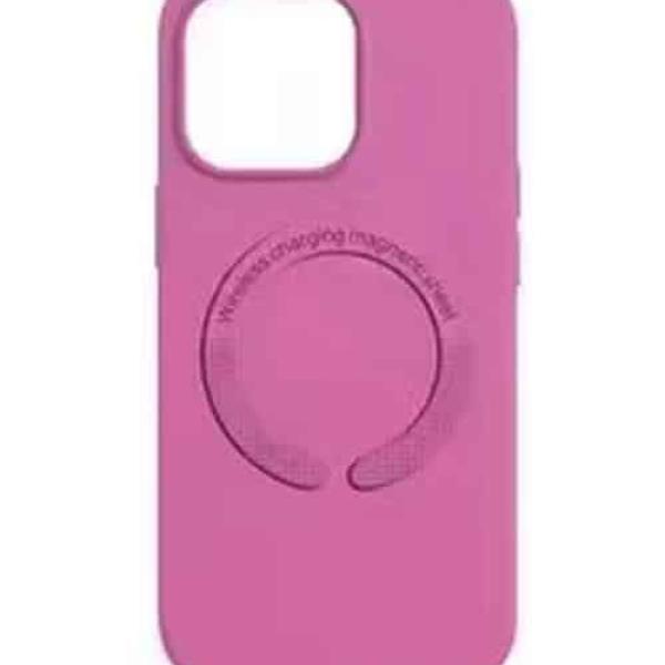 Capa para Smartphones com MagSafe - SJK-008 Compatível com Acessórios Magnéticos, Material Premium - Rosa , iPhone 12
