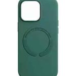 Capa para Smartphones com MagSafe - SJK-008 Compatível com Acessórios Magnéticos, Material Premium - Verde , IPHONE 14