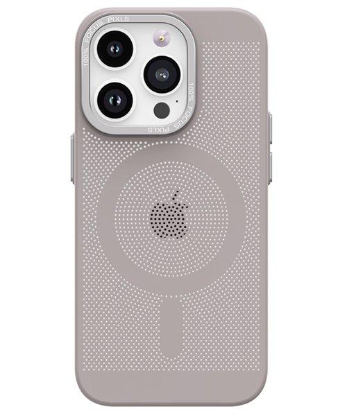 Capa Protetora MagSafe em Metal Calor Dissipação Novoteck SJK-011 - Alta Durabilidade, Compatível com Acessórios Magnéticos - Cinzento , iPhone 13 Pro Max