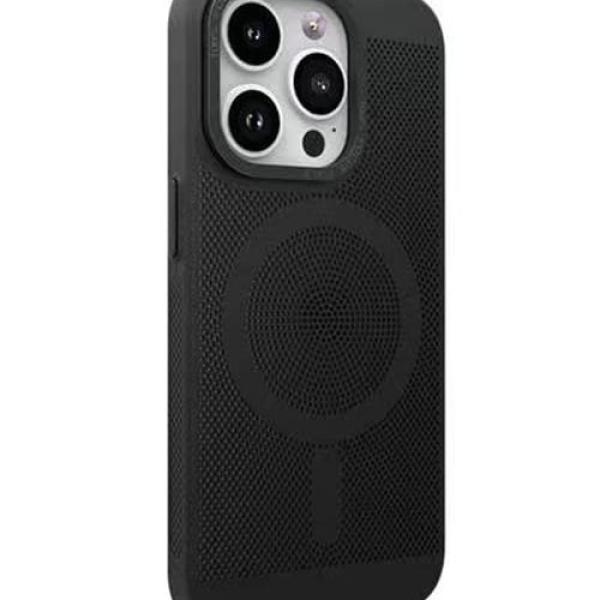 Capa Protetora MagSafe em Metal Calor Dissipação Novoteck SJK-011 - Alta Durabilidade, Compatível com Acessórios Magnéticos - Negro , iPhone 13 Pro Max