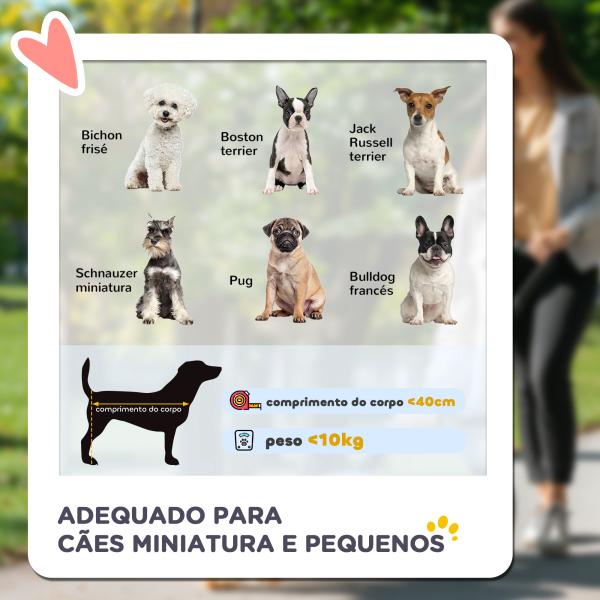 Carrinho para Animais de Estimação Carrinho para Cães Dobrável com Compartimento Desmontável 4 Portas 81x58x97,5 cm Cinza