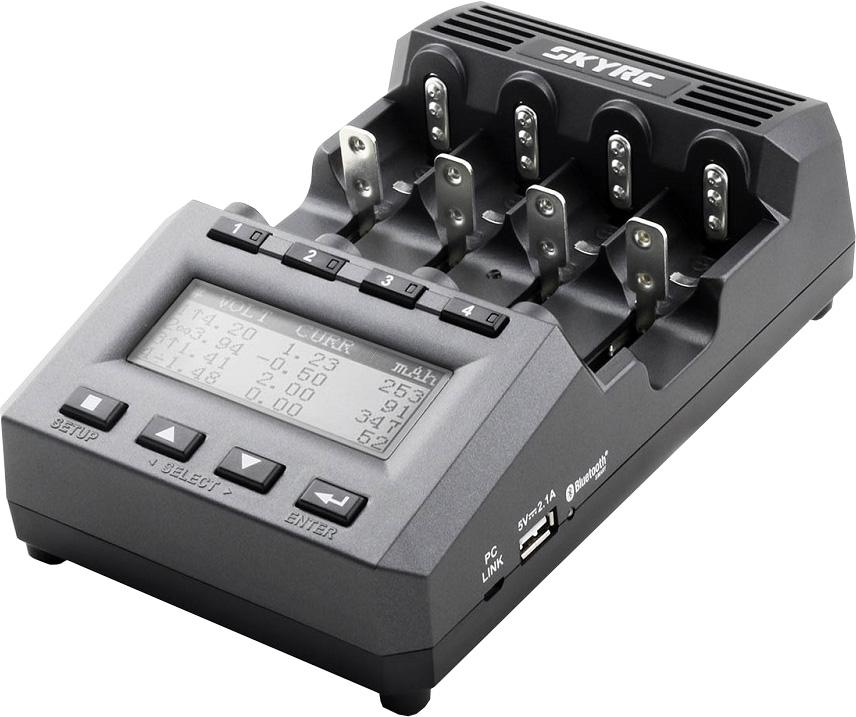 Carregador de Pilhas 4x AA/AAA c/ LCD - SKYRC