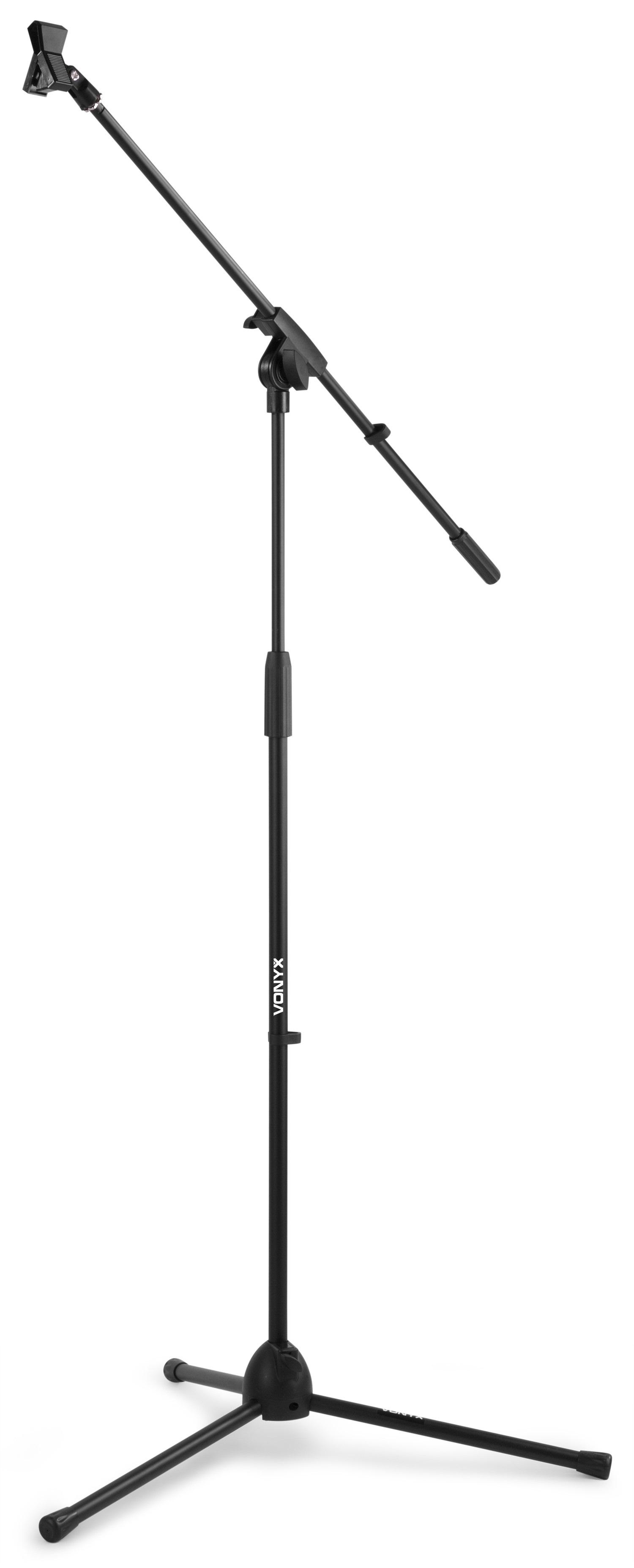 Tripé de Microfone Preto (MS10) - VONYX
