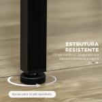 Conjunto de Móveis Altos de Bar com 5 Peças Mesa de Refeição Industrial e 4 Bancos Redondos Marrom Rústico e Preto