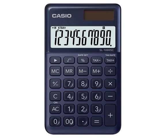 Calculadora de Bolso 10 Digitos (Azul Marinho) - CASIO