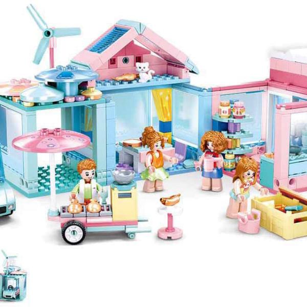 Girls Dream Wedding o Meu Jardim 410 Pcs - SLUBAN