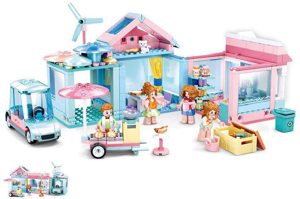 Girls Dream Wedding o Meu Jardim 410 Pcs - SLUBAN