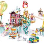 Girls Dream Winter Estância de Ski 1065 Pcs - SLUBAN
