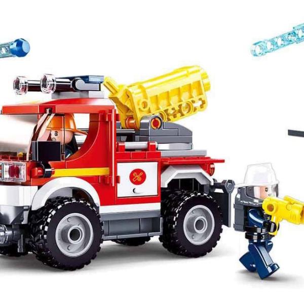 Fire Camião Combate Incêndio 192 Pcs - SLUBAN