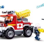 Fire Camião Combate Incêndio 192 Pcs - SLUBAN