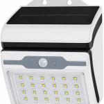 Candeeiro Exterior LED Solar 20W Branco 4000K 1800Lm (IP65) c/ Sensor Movimento