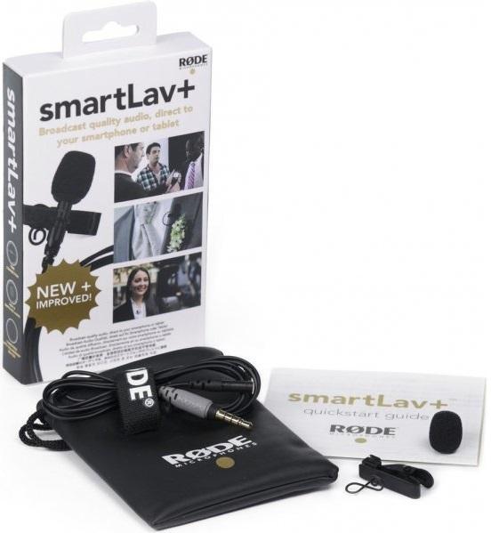 Microfone de lapela para smartphones (SmartLav+) - RODE