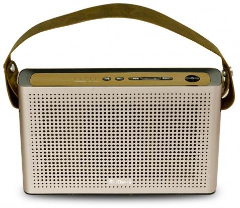 Coluna Portátil 50W c/ Leitor AUX e Bluetooth (Rosa Gold) - iDance