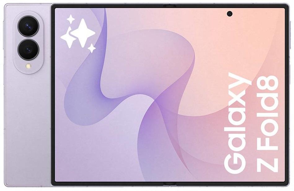 Smartphone Samsung Galaxy Z Fold8 5G 5.5/7.6 12GB/512GB Dual SIM (Lavanda)