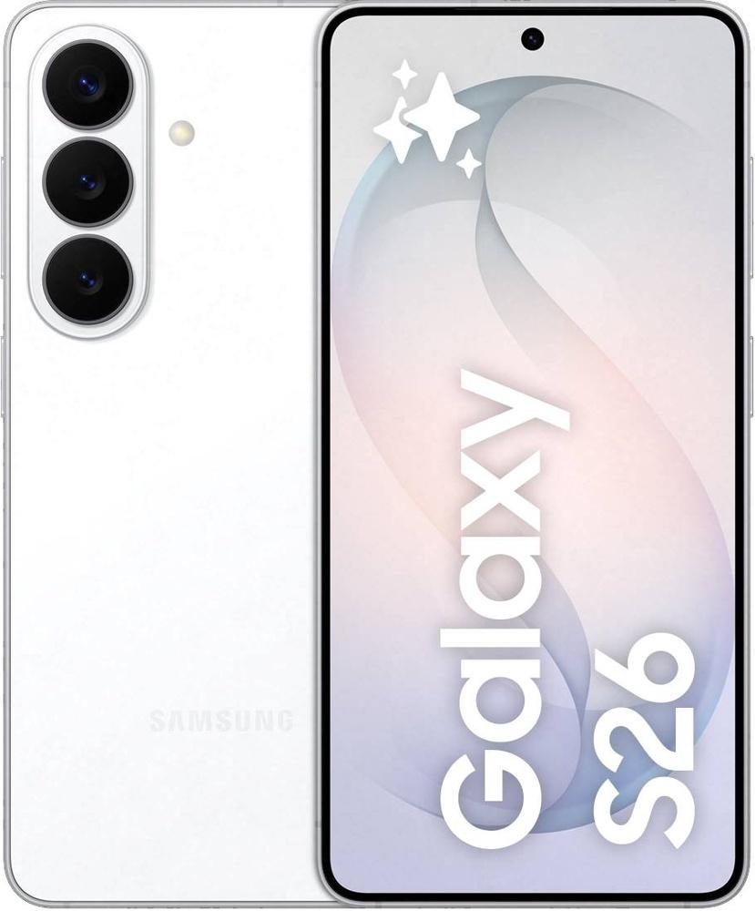 Smartphone Samsung Galaxy S26 6.3 12GB/512GB Dual SIM (Branco) — Recondicionado