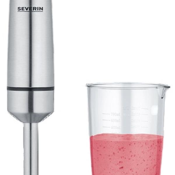 Varinha Mágica SM 3773 1000W c/ Copo 0.7L (Preto/Inox) - SEVERIN