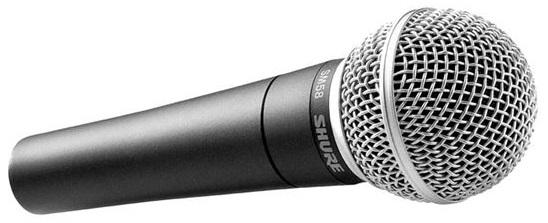 Microfone Dinâmico Cardioide (SM58 LC) - SHURE