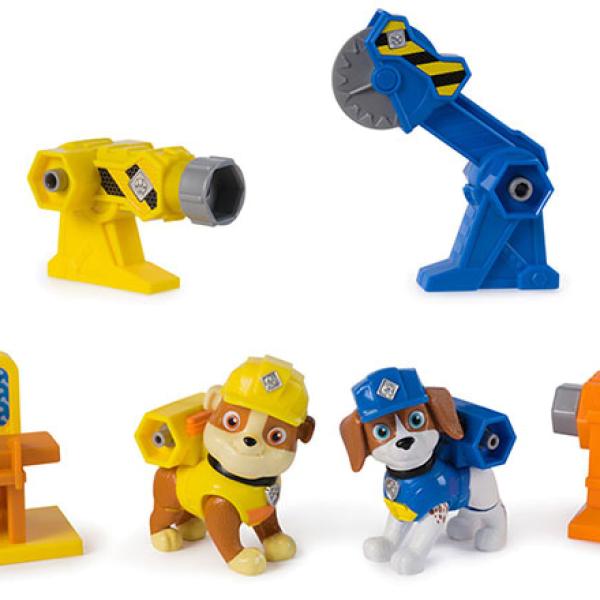 Figuras Pack 2 Rubble y Wheeler Power Tool Pups - SPIN MASTER