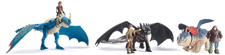 Dragon Sortido de Dragões com Viking - SPIN MASTER