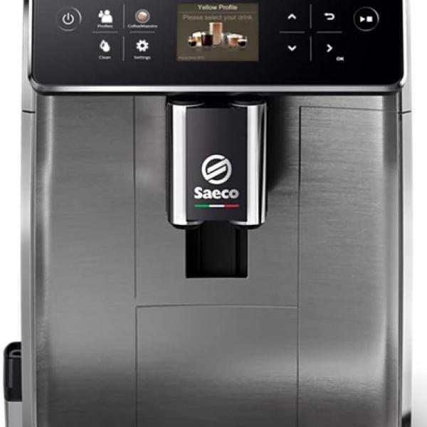 Máquina de Café Expresso Automática GranAroma 1,8L 1500W (Preto/Inox) - SAECO