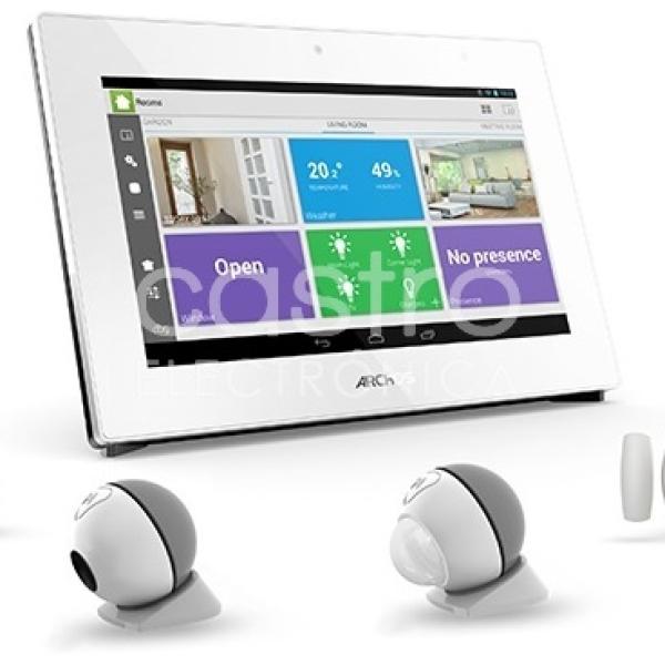 Smart Home (Tablet 7/ 2x Detec. Temp. e Hum. / 2x Detec. Movim. / 2x Camaras - ARCHOS