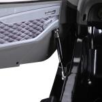 Bentley GT elétrico licenciado para crianças de 3 - 5 anos 2 velocidades com controle remoto farois musica preto