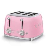 Smeg Torradeira TSF03PKEU Rosa — Recondicionada