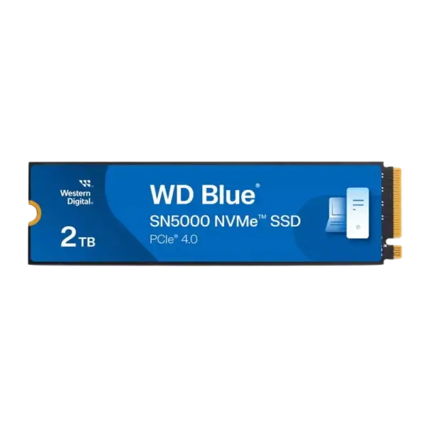 SSD M.2 2280 WD Blue SN5000 2TB TLC NVMe PCIe Gen 4.0x4 - WESTERN DIGITAL