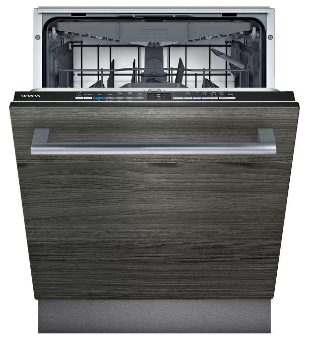 Máquina de Lavar Loiça Encastre SN61HX08VE (Painel Preto) - SIEMENS