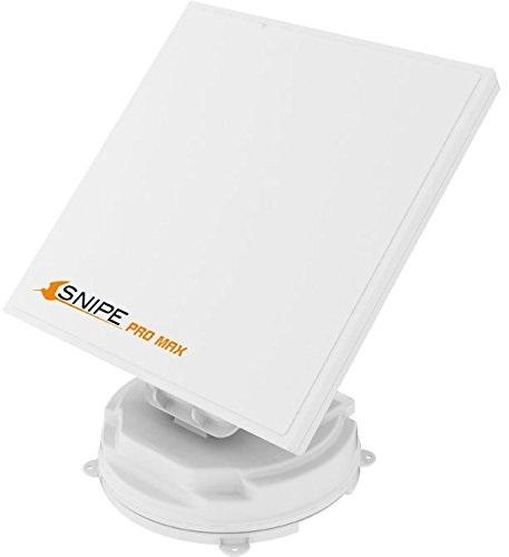 Antena Satélite Flat Home GPS AUTOMÁTICA/ROTATIVA (Single LNB) - SELFSAT SNIPE PRO MAX