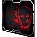 Tapete Gaming Smokey Skull Médio Vermelho - SPIRIT OF GAMER
