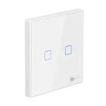 Comando Switch 2 Canais Smart RF Touch de Superfície Autocolante - SONOFF T2EU2C - RF