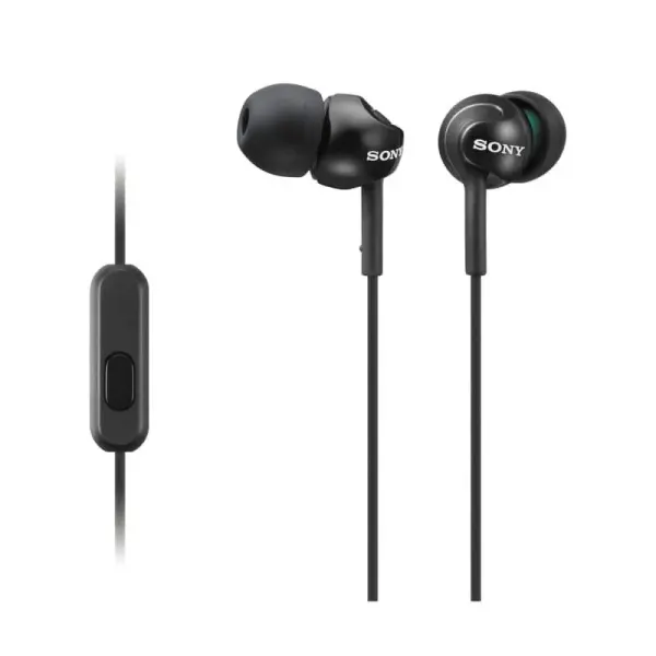 Auriculares EX110AP c/ Fios (Preto) - SONY