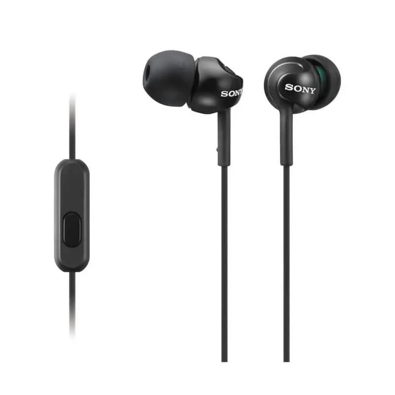Auriculares EX110AP c/ Fios (Preto) - SONY