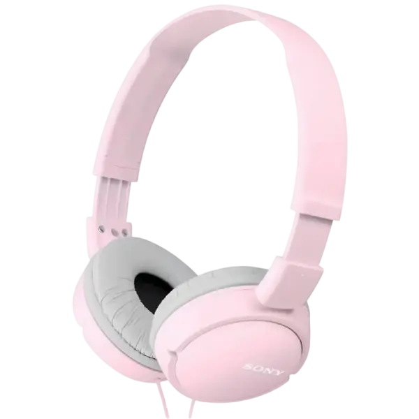 Auscultadores ZX110APP c/ Fios (Rosa) - SONY