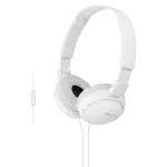 Auriculares Sony MDRZX110APW com Microfone Jack 3.5mm Branco