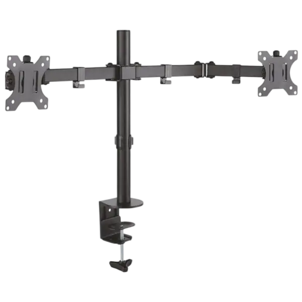 Suporte de Mesa p/ Ecrã 13 - 32 Preto (Duplo) - AISENS