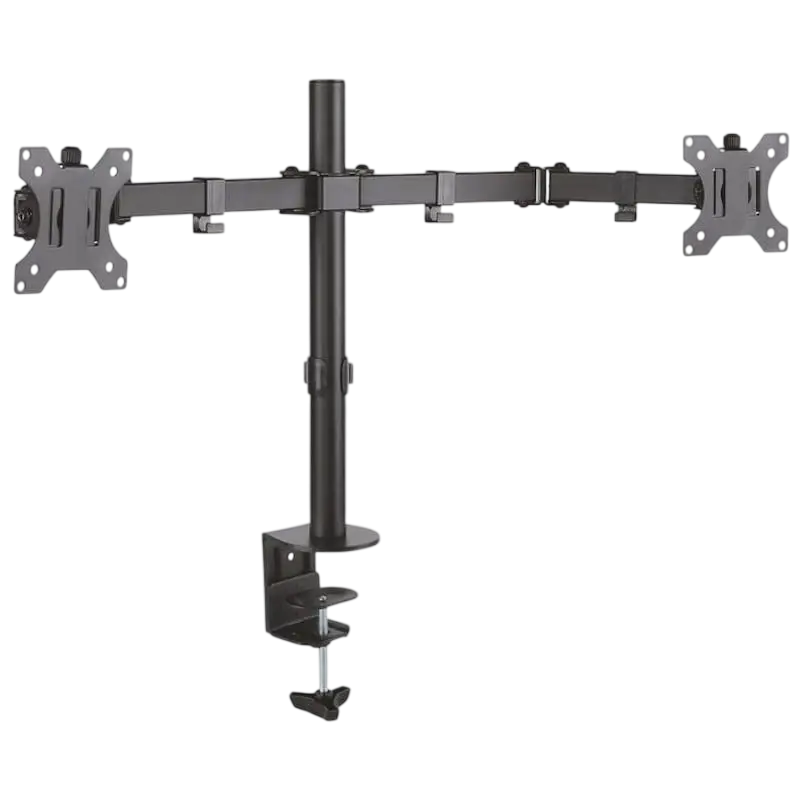 Suporte de Mesa p/ Ecrã 13 - 32 Preto (Duplo) - AISENS