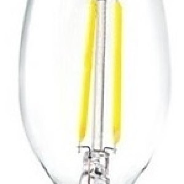 Lampada LED E14 Filamento 220V 4W Branco F. 6000K 360Lm