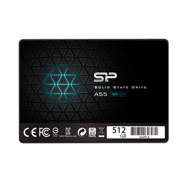 SSD 2.5 Ace A55 512GB 3D TLC SATA - SILICON POWER