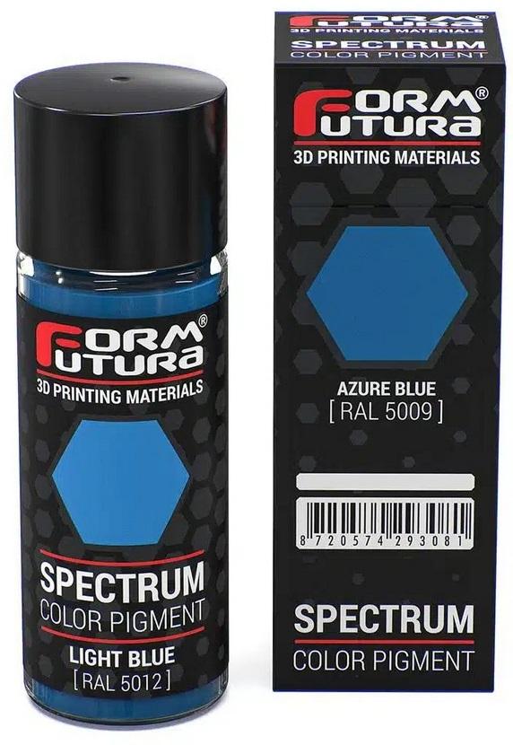 Pigmento p/ Resina Spectrum LCD 25gr (Azul Azure RAL 5009) - FORMFUTURA