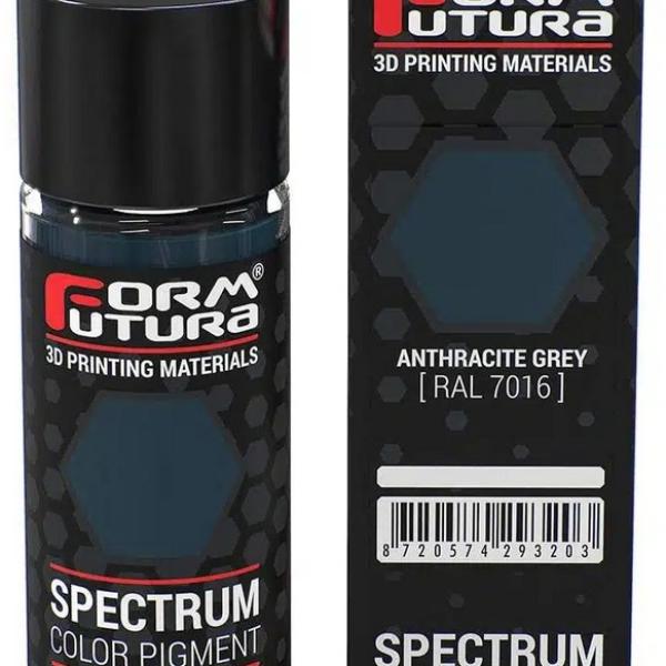 Pigmento p/ Resina Spectrum LCD 25gr (Cinzento Antracite RAL 7016) - FORMFUTURA