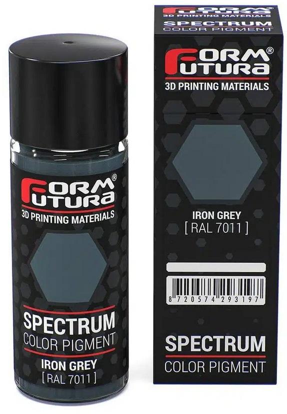 Pigmento p/ Resina Spectrum LCD 25gr (Cinzento Ferro RAL 7011) - FORMFUTURA