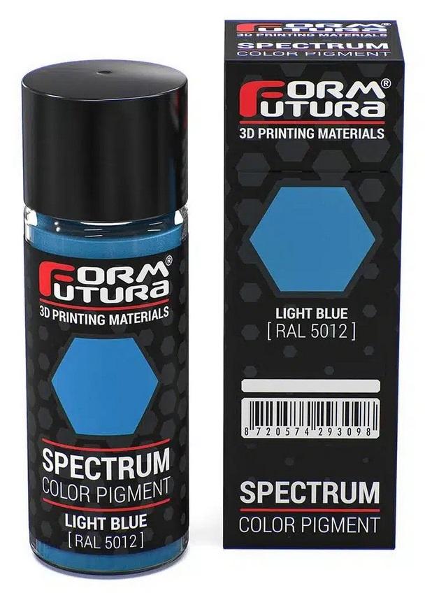 Pigmento p/ Resina Spectrum LCD 25gr (Azul Claro RAL 5012) - FORMFUTURA