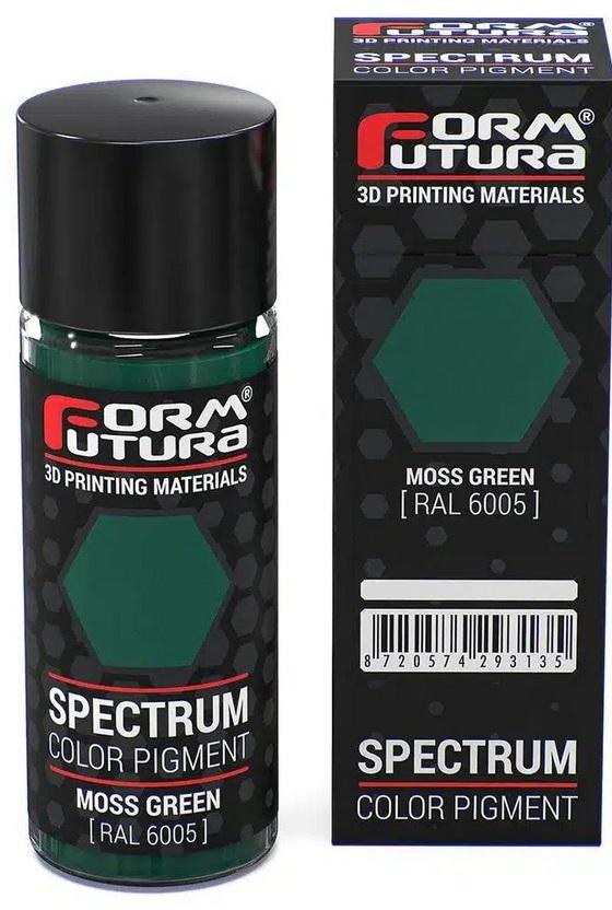 Pigmento p/ Resina Spectrum LCD 25gr (Verde Musgo RAL 6005) - FORMFUTURA